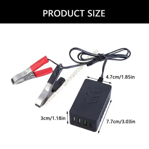 Многопортовый USB адаптер с аккумулятором Multiort