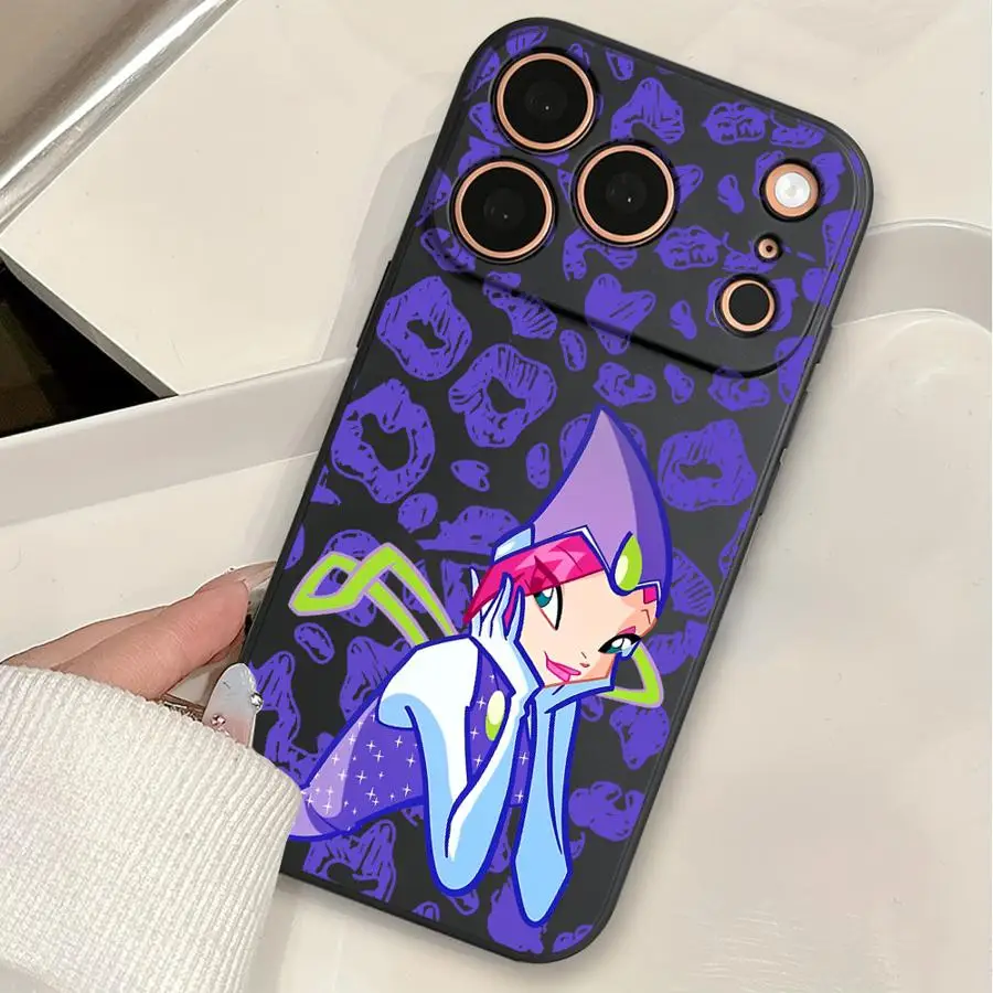 Фото Чехол HOT Girl W-Winx Clubs для Apple iPhone 17 Pro Max, Air 7, 8, 15 Plus, 13 Mini, 14, 17e, 16e, 11, X, XS, XR, 12, 16 №3