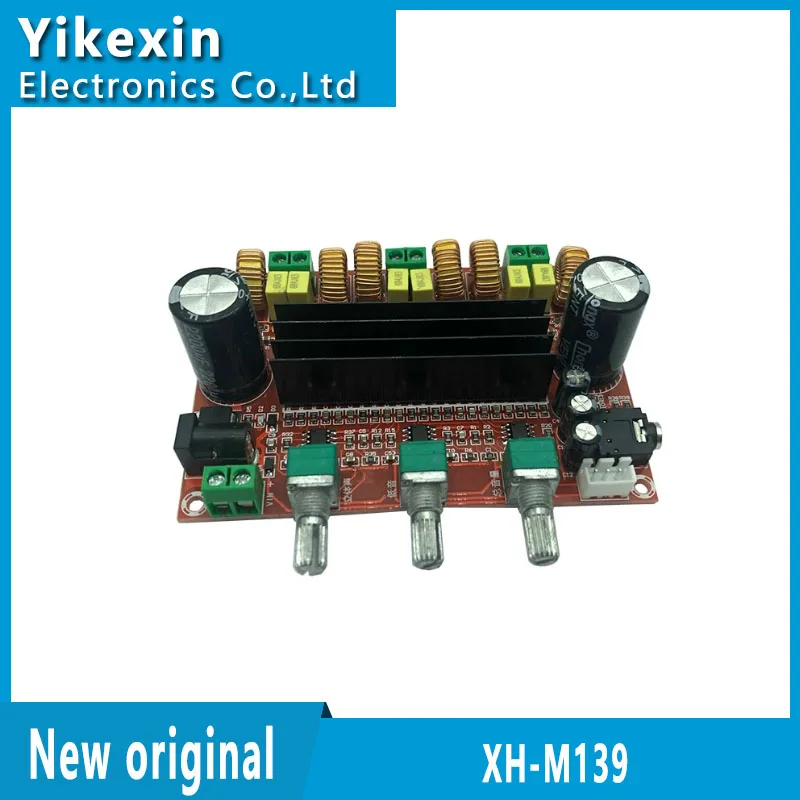 XH-M139 новая 2 1 канальная плата цифрового усилителя высокой мощности TPA3116D2 мощность