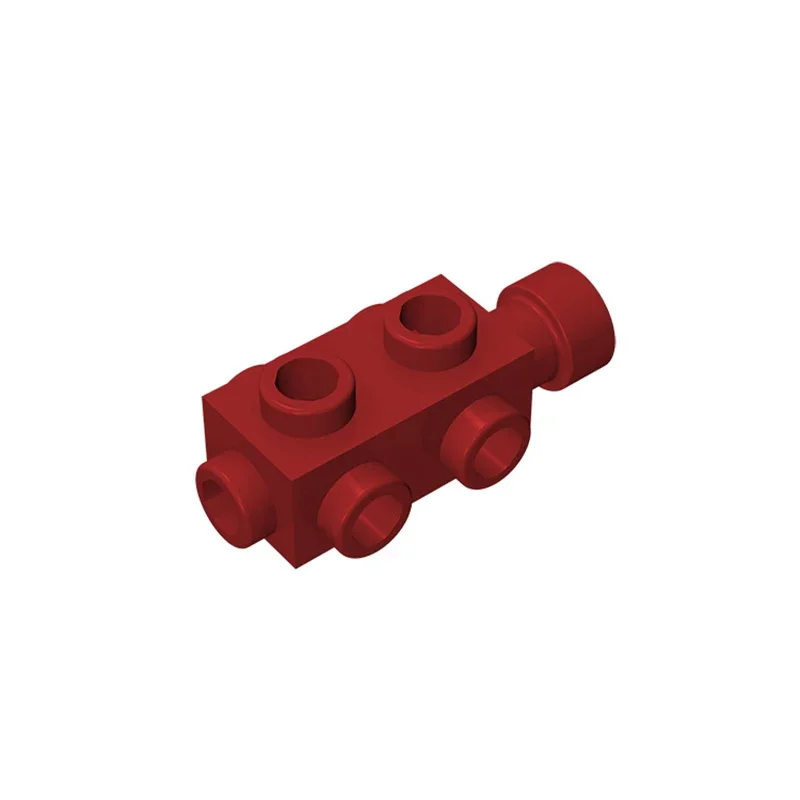 Gobrick 1 шт. MOC 1x2x2/3 с шипами по бокам кирпичи совместимые моделями 4595 строительные