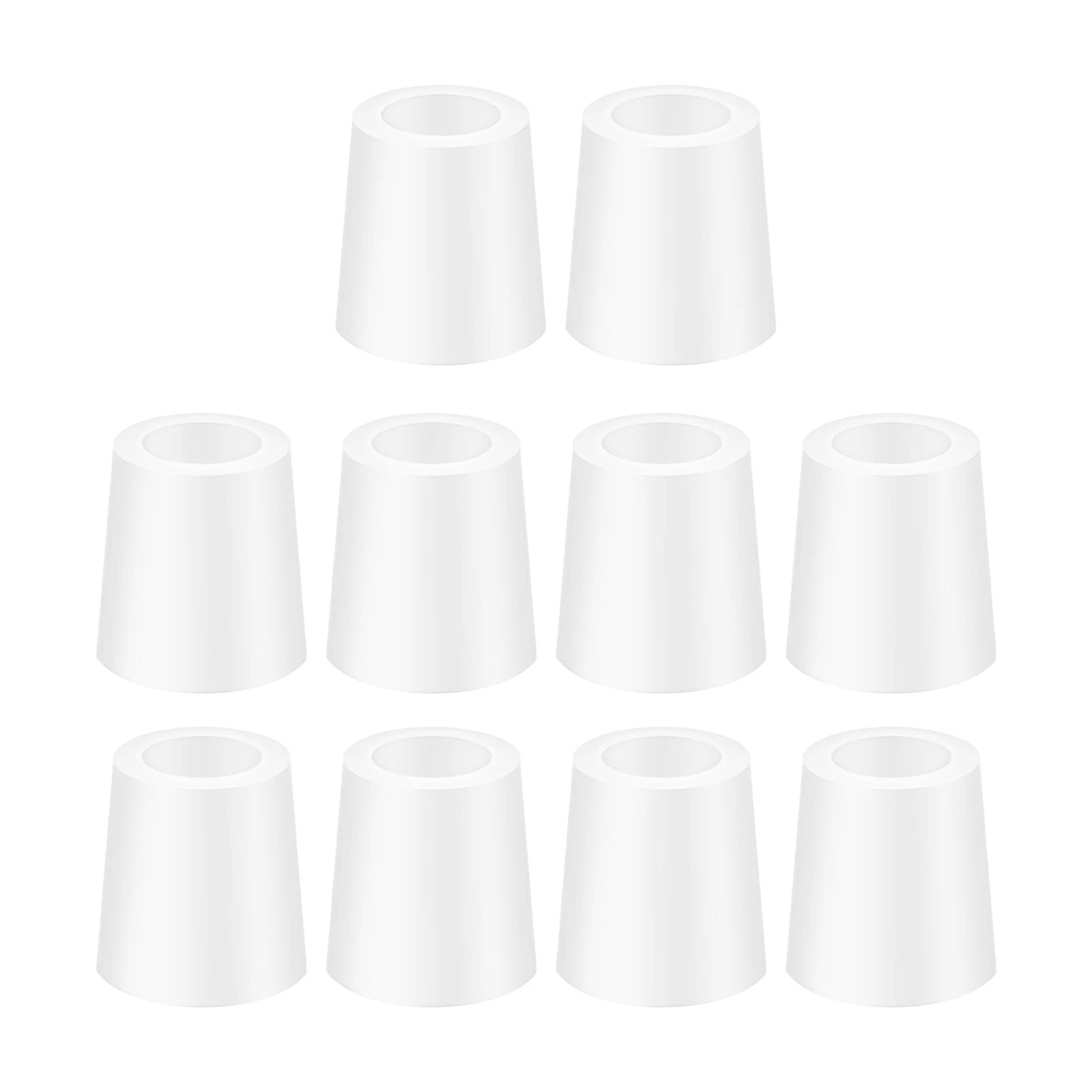 

10pcs/pack Feet Care Silicone Separator Pain Reduce Ingrown Toenails Protector Calluses For Corns Blisters Relieving Toe Sleeve