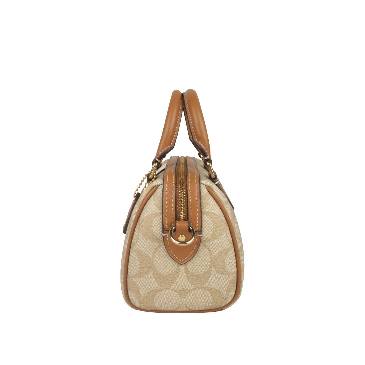 Женская кожаная сумка через плечо из ПВХ Coach