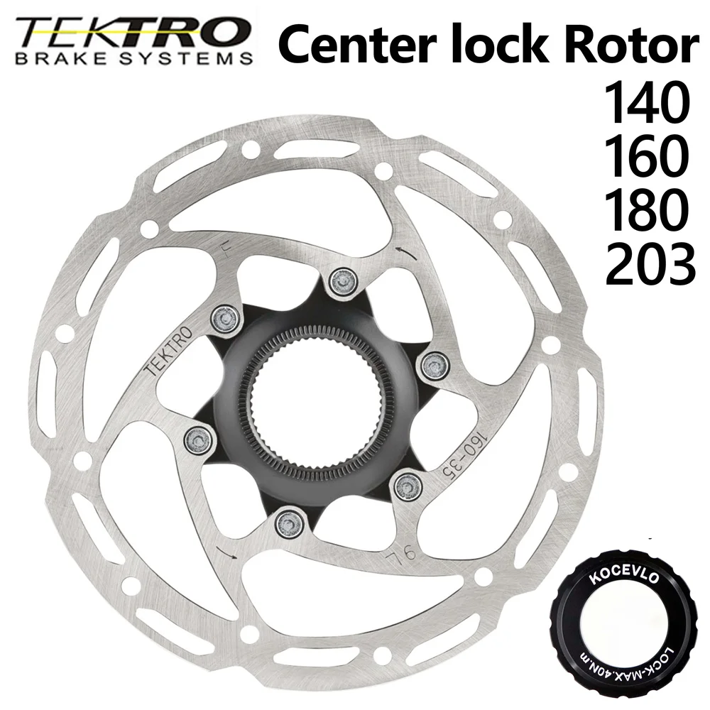 

TEKTRO TR-35 140/160/180/203 мм, центральный замок ротора, велосипедный дисковый тормозной ротор, ротор дорожного горного велосипеда, диск ротора CL