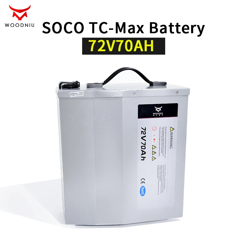 

For Super SOCO TC MAX Battery 72V 70AH Bluetooth APP Direct Replacement Batteries Scooter E-bike Motorcycle Accessories TC-Max