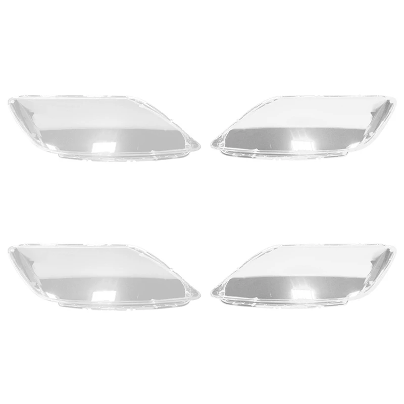 

4X For Mazda CX7 CX-7 2008-2014 Clear Headlight Lens Cover Replacement Headlight Shell Cover Left&Right