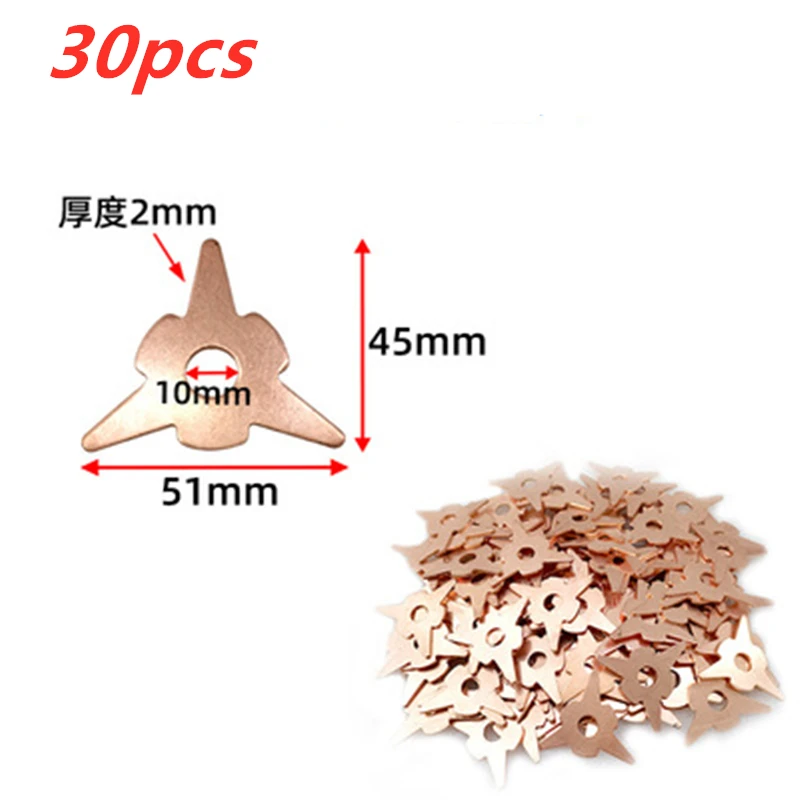 

30pcs/pack Dent pulling Star Washers Pads Car puller Body Fix spot welding stud welder gun Parts Accessories Consumables