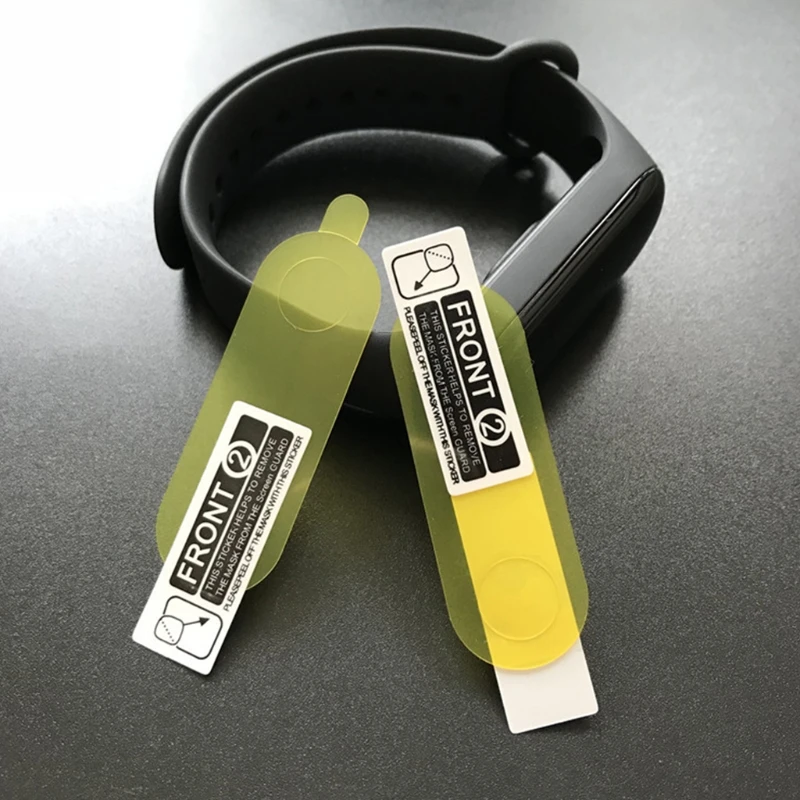

Гидрогелевая защитная пленка из ТПУ для браслета mi Band 6 4