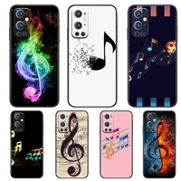 note music piano for oneplus nord n100 n10 5g 9 8 pro 7 7pro case phone cover for oneplus 7 pro 17t 6t 5t 3t case