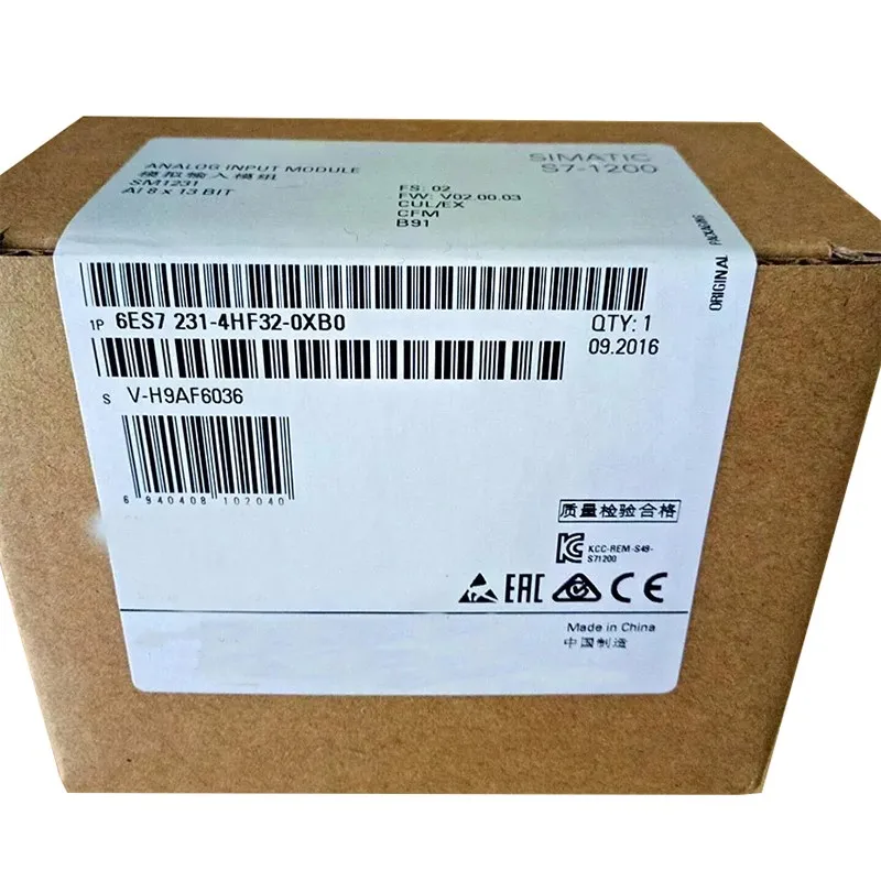 

Совершенно новый оригинальный 6ES7231-4HF32-0XB0 6ES7231-5QF32-0XB0