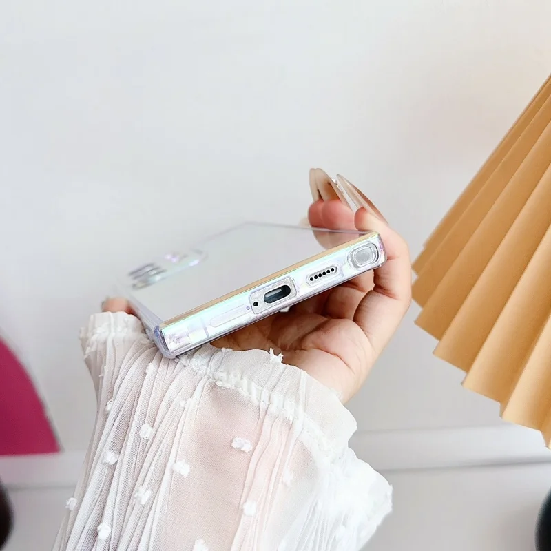 Роскошный прозрачный красочный чехол для Samsung Galaxy S24 Ultra S23 S22 S25 Plus FE защитная