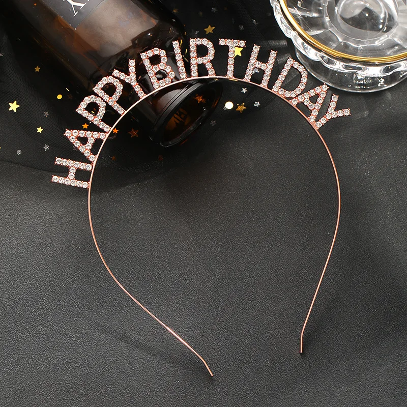 Повязки на голову в розовом золотом серебряном цвете обруч для волос день