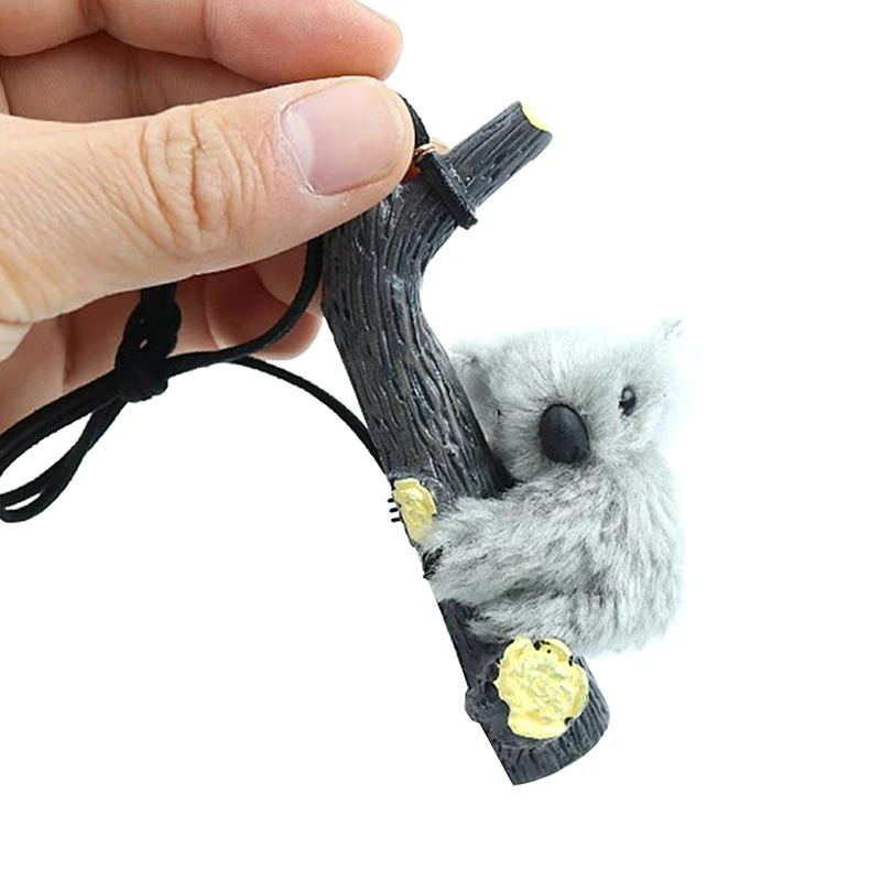 Брелок с милыми плюшевыми ветвями коала мультяшный креативный кулон для сумки