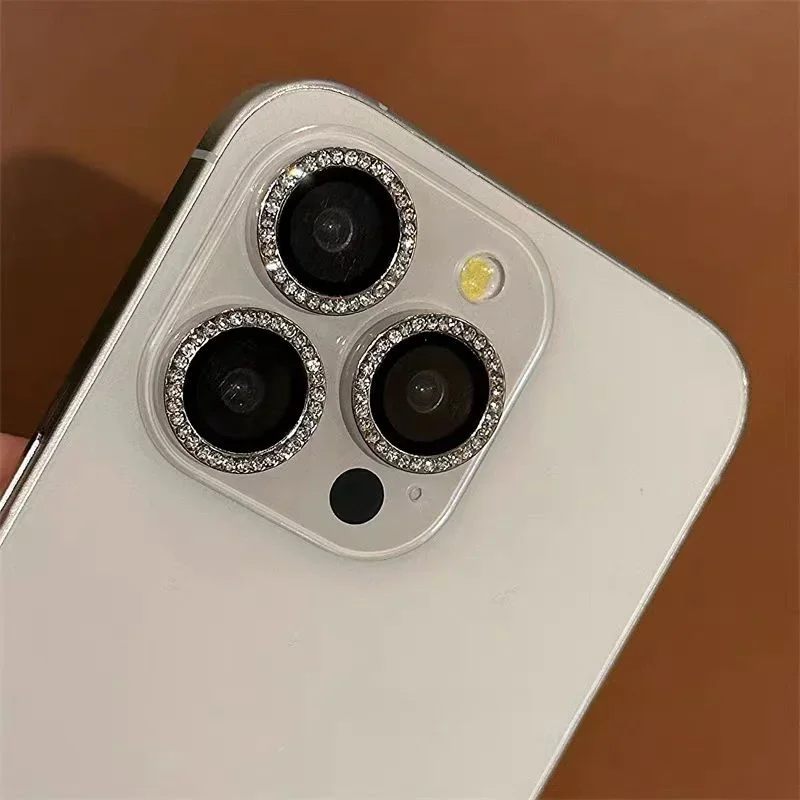 Защитная пленка для объектива камеры IPhone 15 16 Pro Max Plus Diamond Металлическое защитное