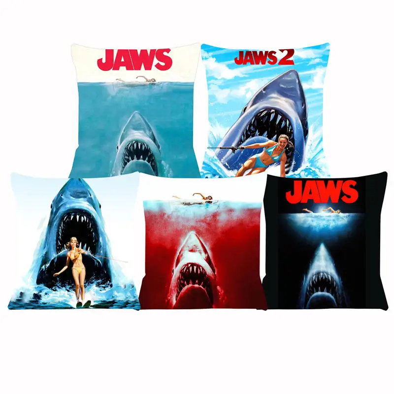 Наволочка с изображением акулы для гостиной подушка стульев наволочка дивана 243 |