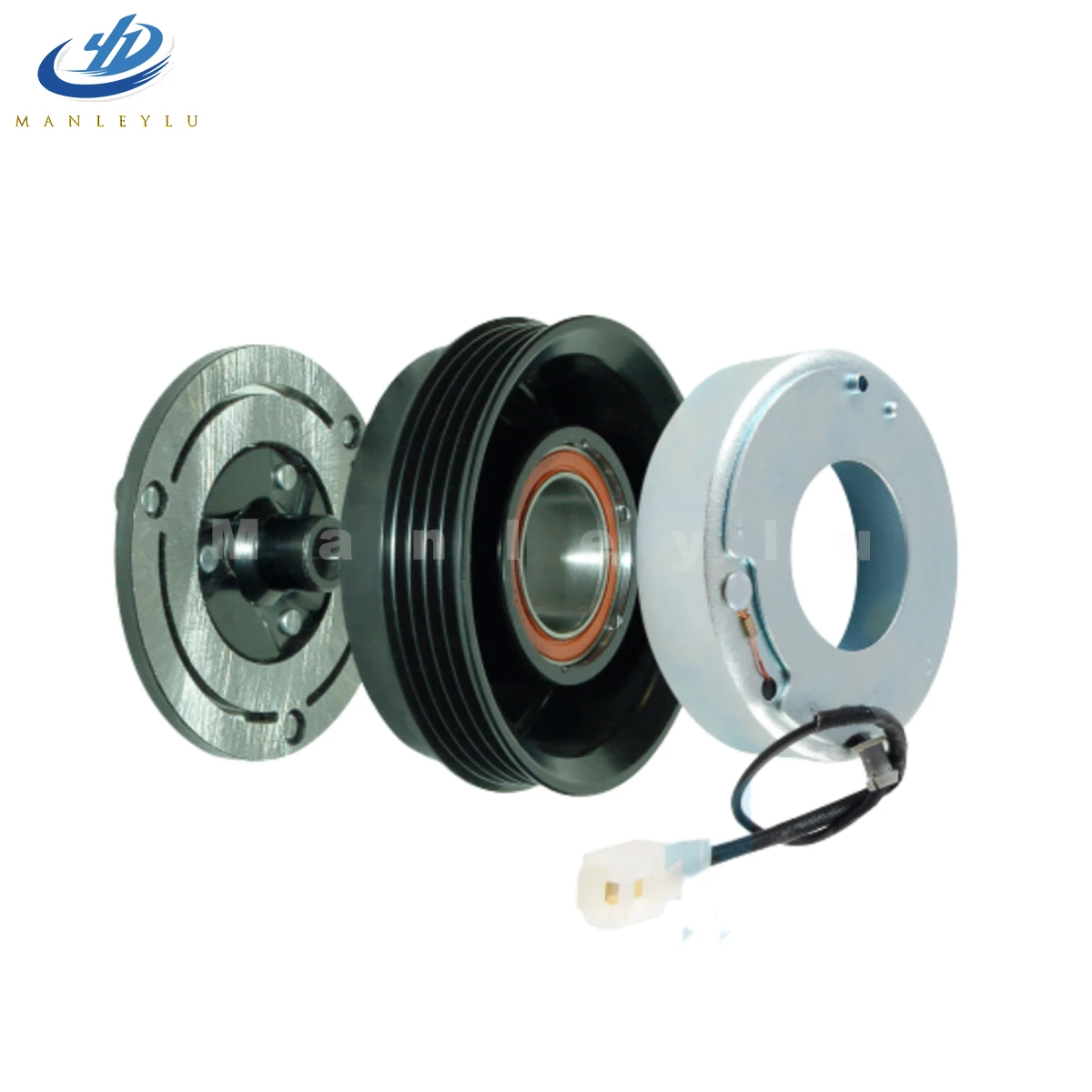 Шкив сцепления компрессора кондиционера для CHEVROLET DAEWOO MATIZ 0 8 1 DELPHI SP10 SPARK KALOS 96528118