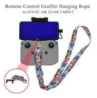 used for dji mavic air 2s2 mini 2 remote control graffiti lanyard neck sling hanging buckle accessories