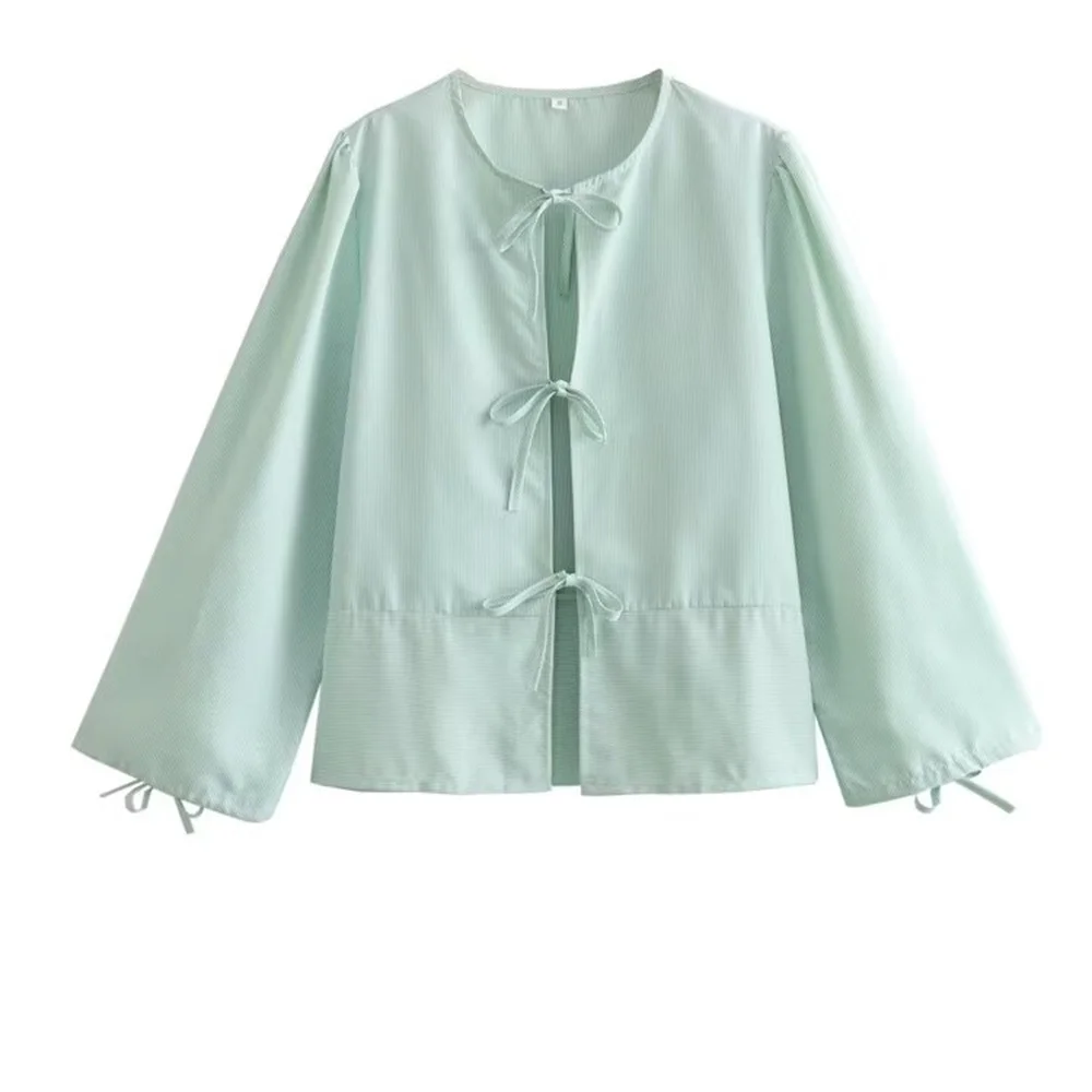 Женский модный новый уникальный и элегантный комплект из рубашки брюк в полоску