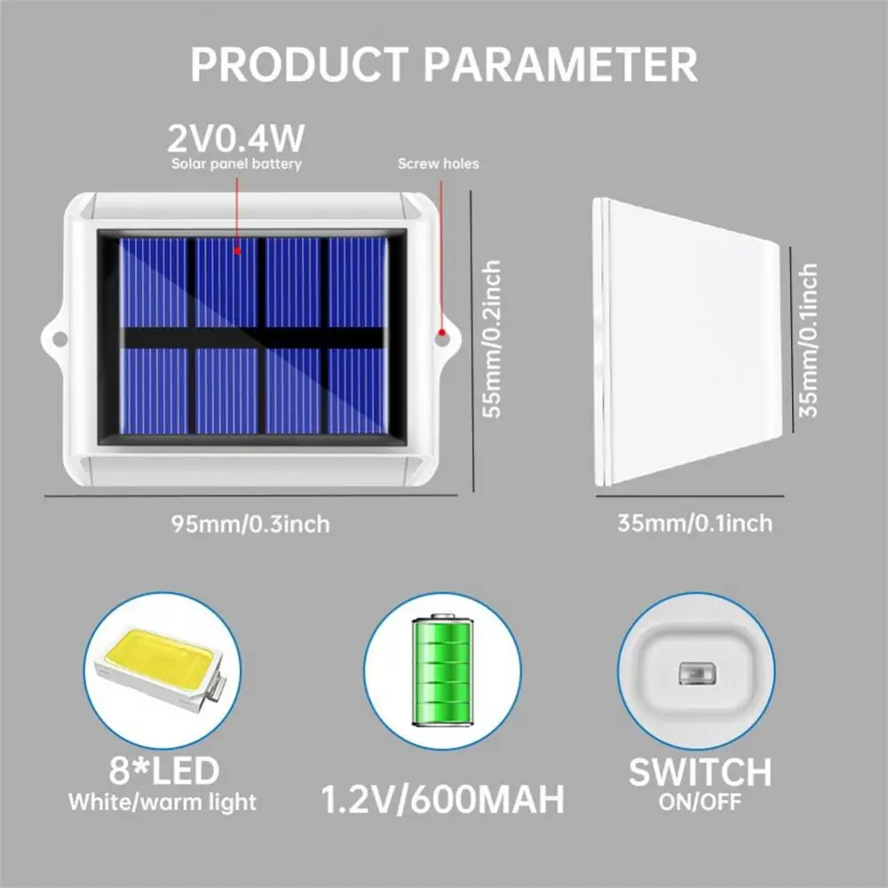 

Corridor Lighting Wall Lights For Bedroom Living Room Wear Resistance Bedside Bathroom Solar Wall Light Auto On/off Wall Lamp