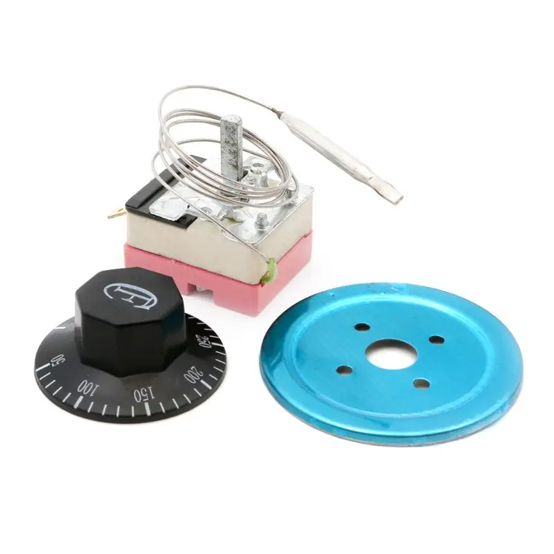 

50-300 ℃ термостат переключатель контроля температуры для электрической духовки AC 220V 16A