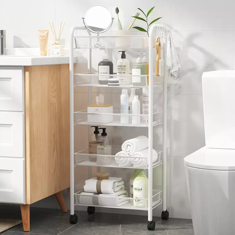 

Clutter Shelves Receive A Frame Grocery Cart Storage Cart Kitchen Furniture Storage Shelf Kitchen Cart Slim Kitchen Island