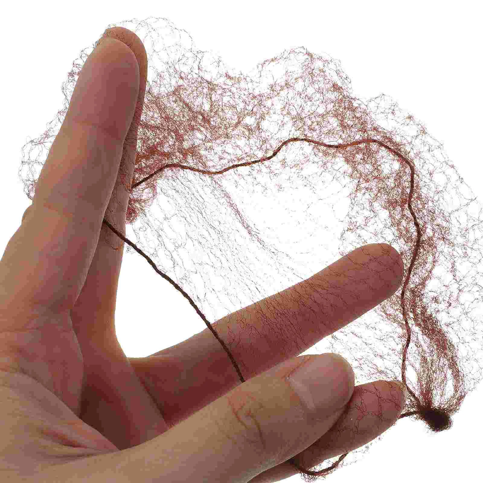 50 шт. булочки инструмент для волос Waver сетка бигуди кофейная эластичная мужская