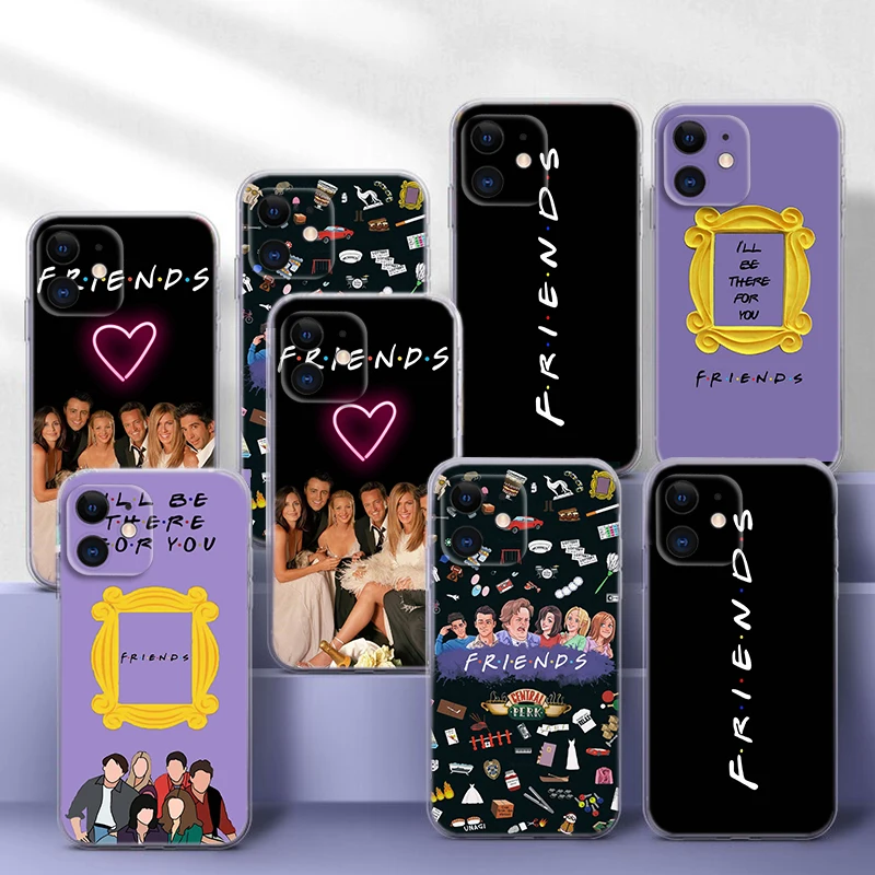 HU61 Friends TV Show Series Sitcom Мягкий чехол для Moto G4 Plus G41 G5 G50 G51 G5S G6 Play G60 G7 Power G71 G9