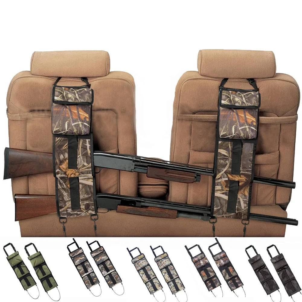 

Tactical Gun Case for Car Front Seat Back Pocket Hang Bags Rifle Sling Fishing RodTactical Pouch Holder Rack Hunting Accessories
