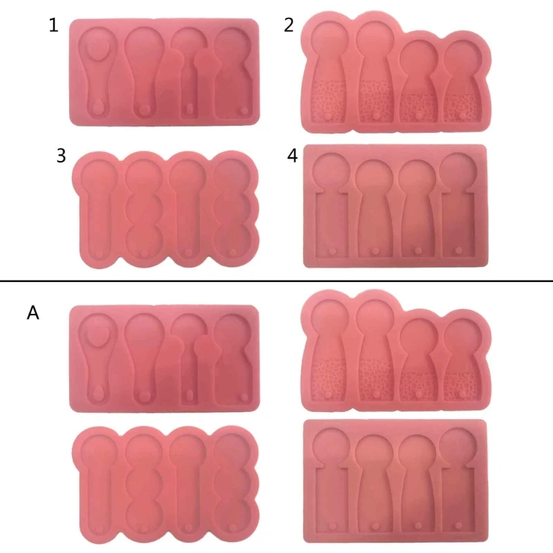 

Фургон для покупок, глиняная форма, инструменты для изготовления ювелирных изделий, силиконовый материал