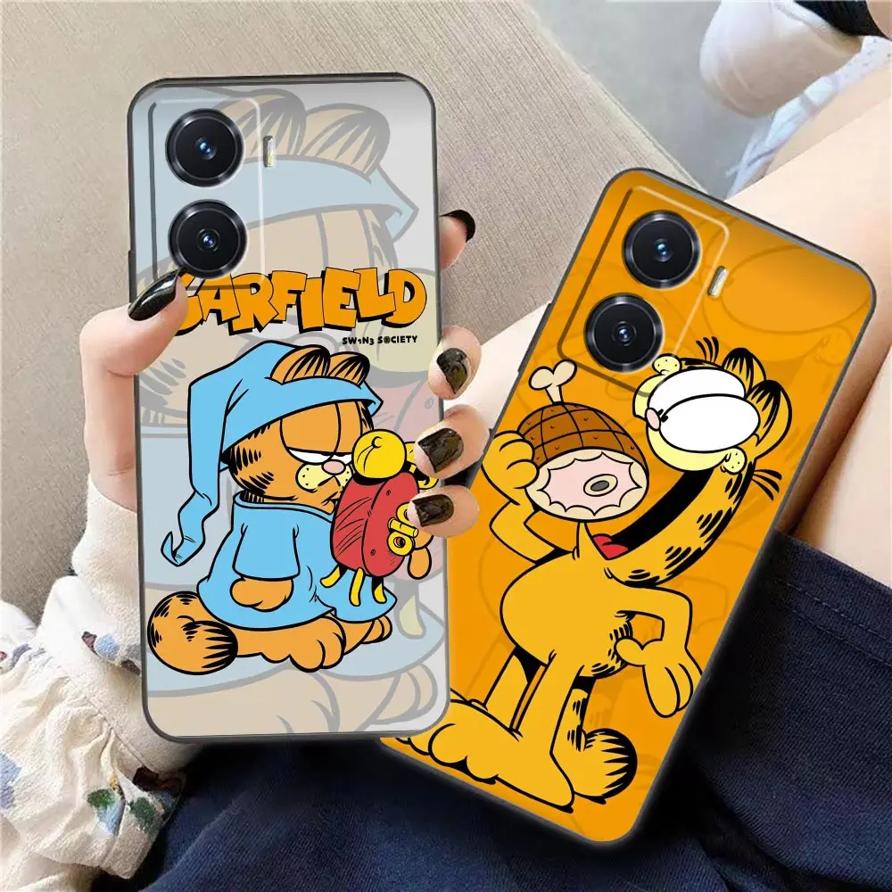 

Case For VIVO Y97 Y93 Y91 Y85 Y83 Y81 Y79 Y77 Y76 Y76S Y75 Y72 Y71 Y69 Y67 Pro 5G Case Capa Funda Disney Garfield