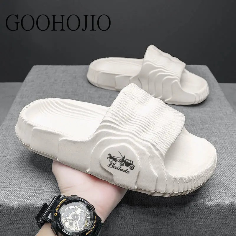 

Summer Indoor Slippers Men Women Slippers Non Slip Slides Flip Flops Men Slides Soft-soled Platform Men Sandals Slippers Unisex