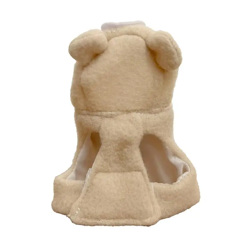 Костюм кореллы милый костюм птицы в форме медведя ткань для попугая теплый плащ с