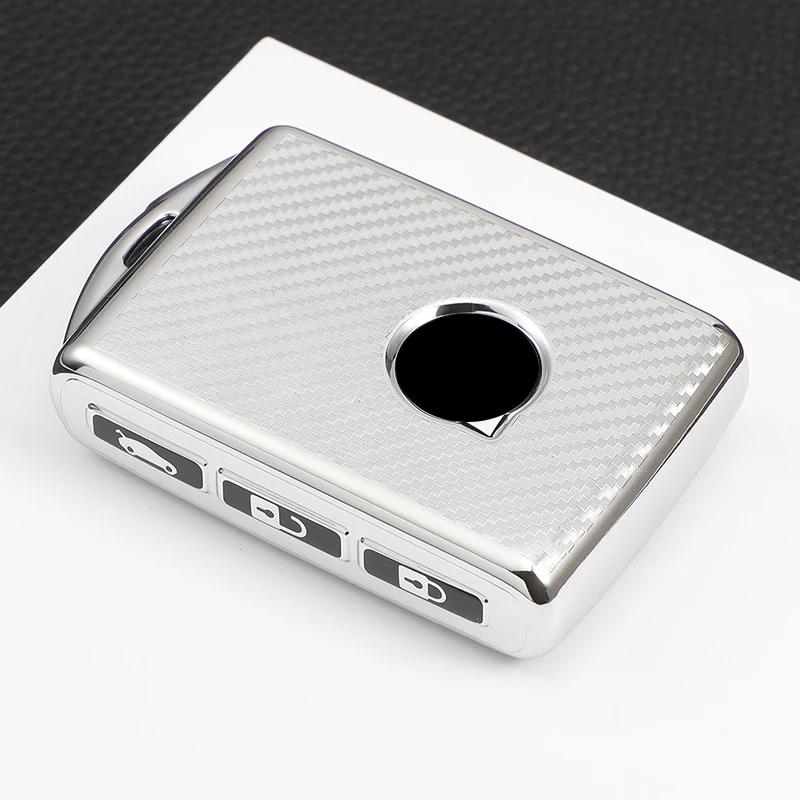 Чехол для автомобильного ключа из ТПУ и углеродного волокна, чехол для Volvo XC40 XC60 XC90 S60 S90 S80L S90L V60 V90 T5 T6 T8 2017 2018, аксессуары