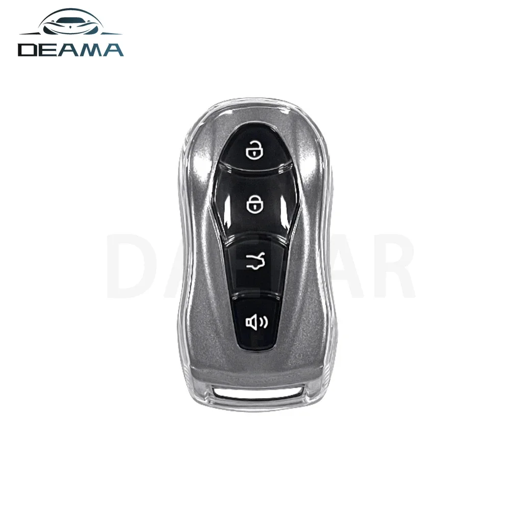 Прозрачный чехол-держатель для автомобильных ключей Geely Tugella 2020 Boyue Atlas Pro Gili