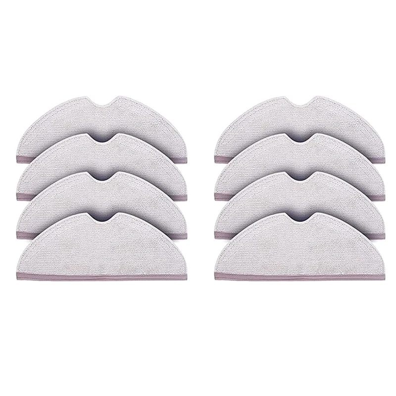 

Mop Pad 8 Pack Microfiber Mop Cloth For Roborock S6 S6 Pure S6 Maxv S5 Max S5 Robot Vacuum Cleaner Mop Replacement