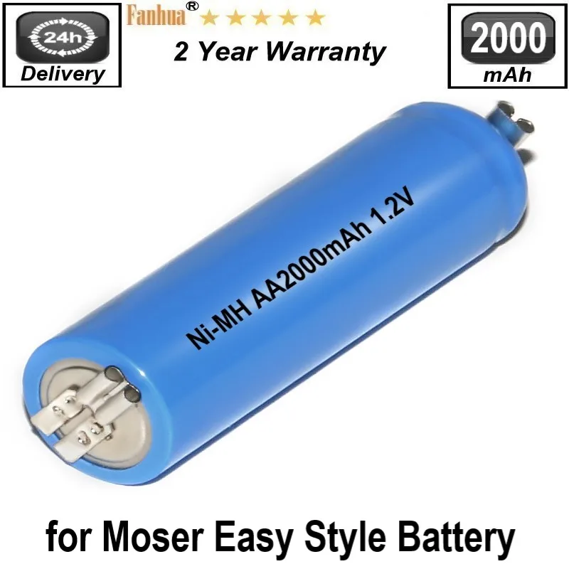 1.2V 2000mAh Shaver Battery for Moser Easy Style 1881,ChroMini 1591,ChroMini 1591B,ChroMini 1591Q,please check the sizes