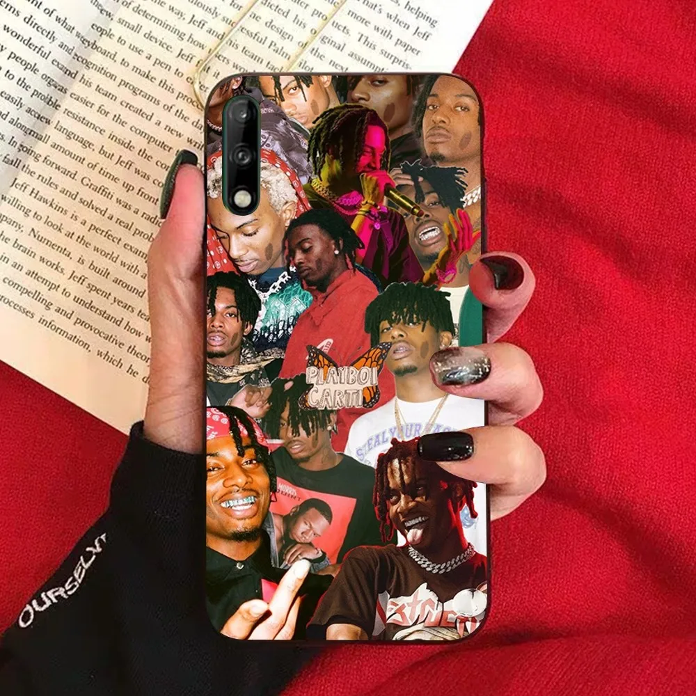 Чехол Playboi Carti rapper для телефона Huawei Honor 10 lite 9 20 7A 9X 30 50 60 70 pro plus мягкий силиконовый