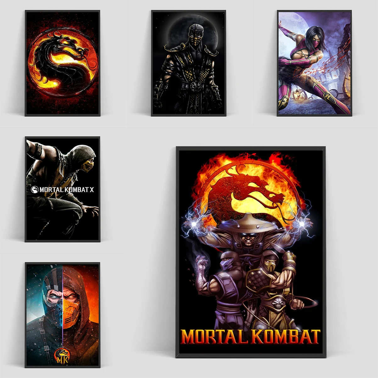 Mortal Kombat Постер на холсте