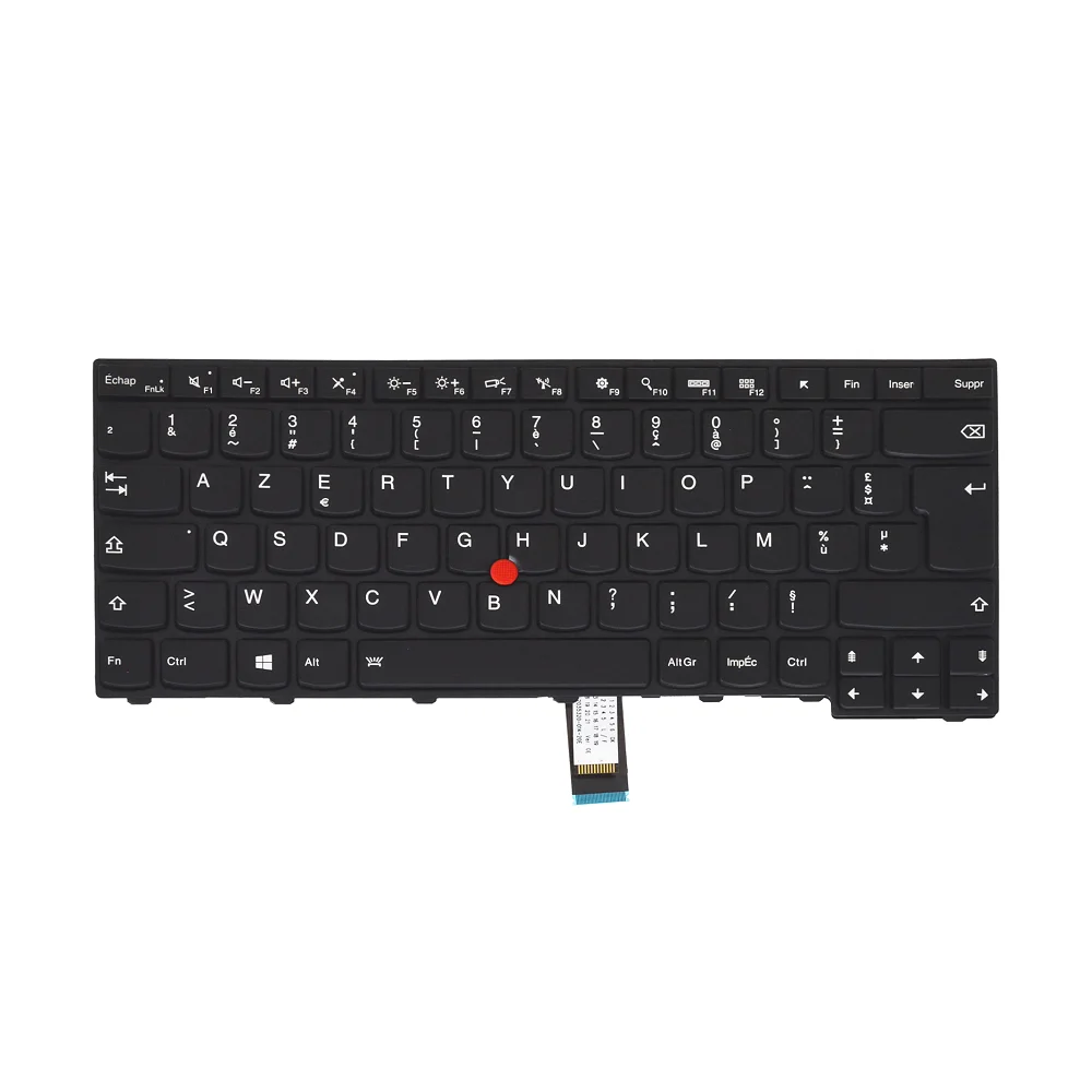 Клавиатура Azerty French для Lenovo L440 L450 L470 с подсветкой