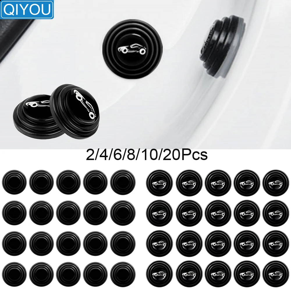 

Anti-collision Silicone Pad Car Door Closing Anti-shock Protection Soundproof Noiseless Buffer Stickers Gasket Auto Accessories