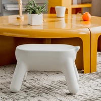 nordic small plastic stool creative modern design children gaming chair protable living room mobili soggiorno household supplies