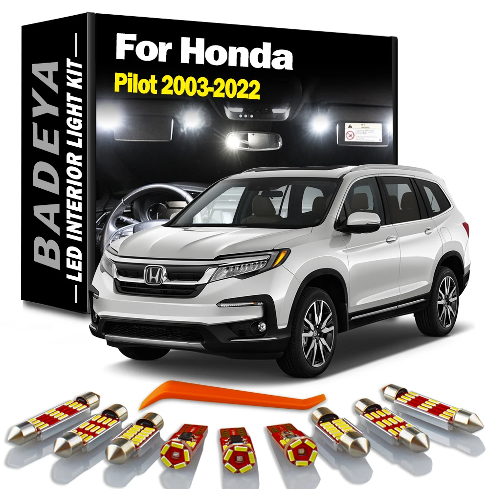 

BADEYA дневной свет для Honda Pilot 2003- 2016 2017 2018 2019 2020 2021 2022 автомобильная лампа светодиодная лампа