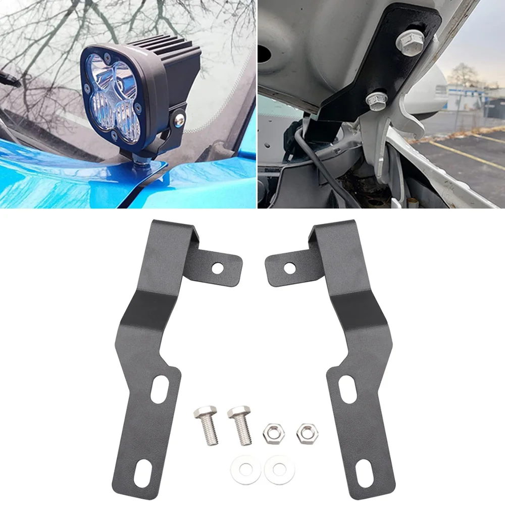 Монтажный кронштейн для капота, Автомобильные светодиодные подставки, держатель для рабочего освещения для Toyota Tacoma 2005-2015