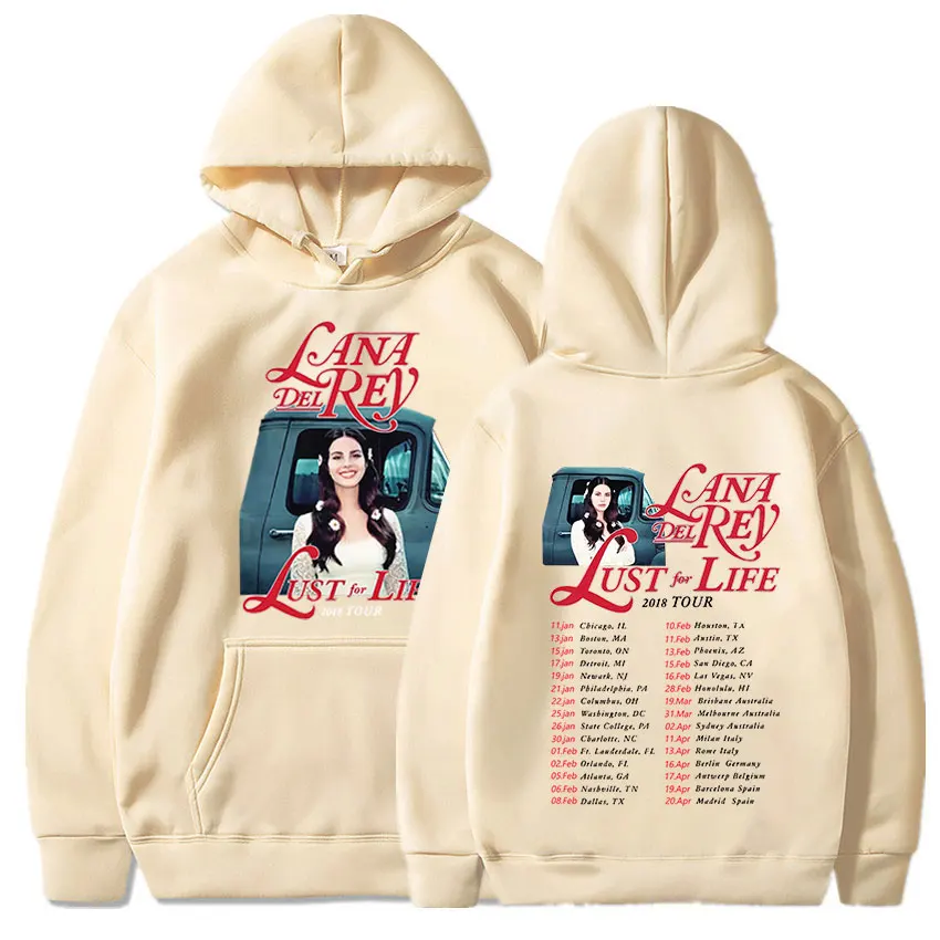 

New Lana Del Rey print hoodie fashion, hot sweaters for men and women millennium clothing harajuku pullovers, hoodies