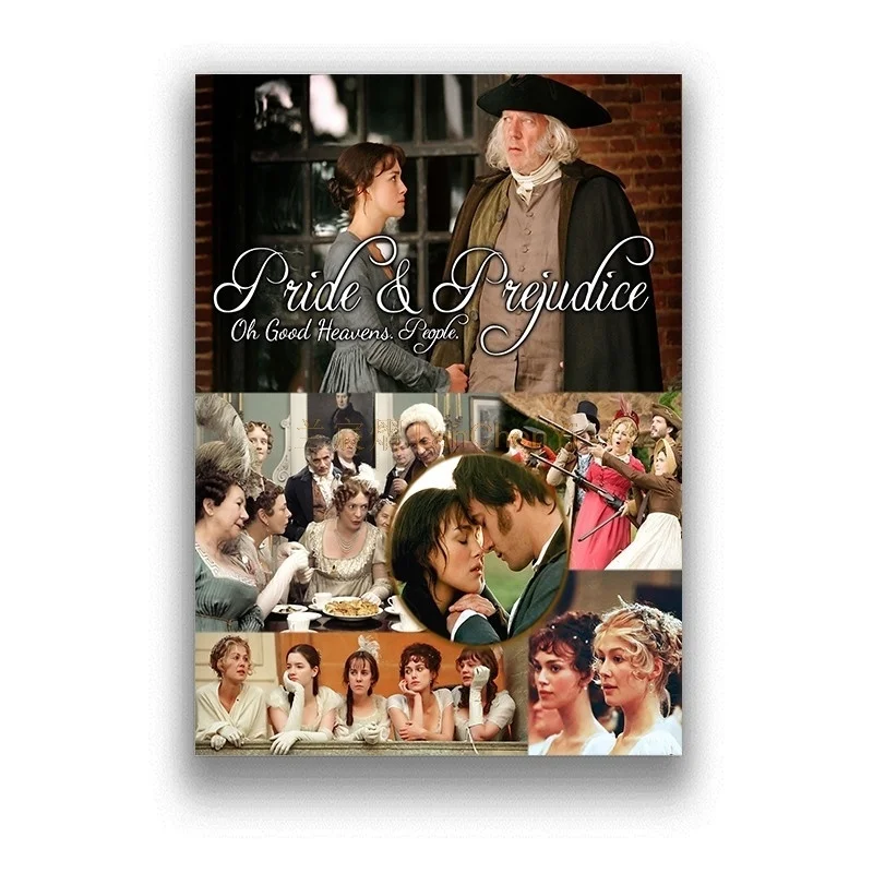 

Classic Tv Pride & Prejudice Movie Canvas Painting posters and prints Nordic Decoration Home Decor Cuadro Decorativo