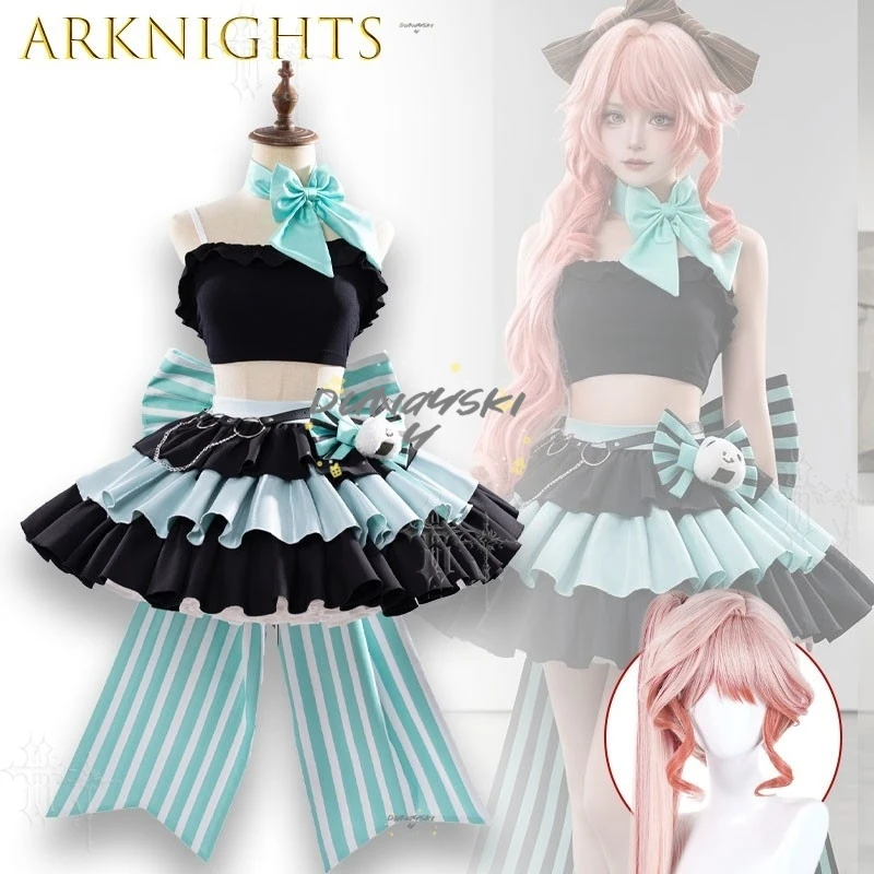 Фото Комплект для косплея Харуки в стиле Spring Journey, коллаборация Arknights Yostar, наряд Лолиты для карнавальных ролевых мероприятий №2