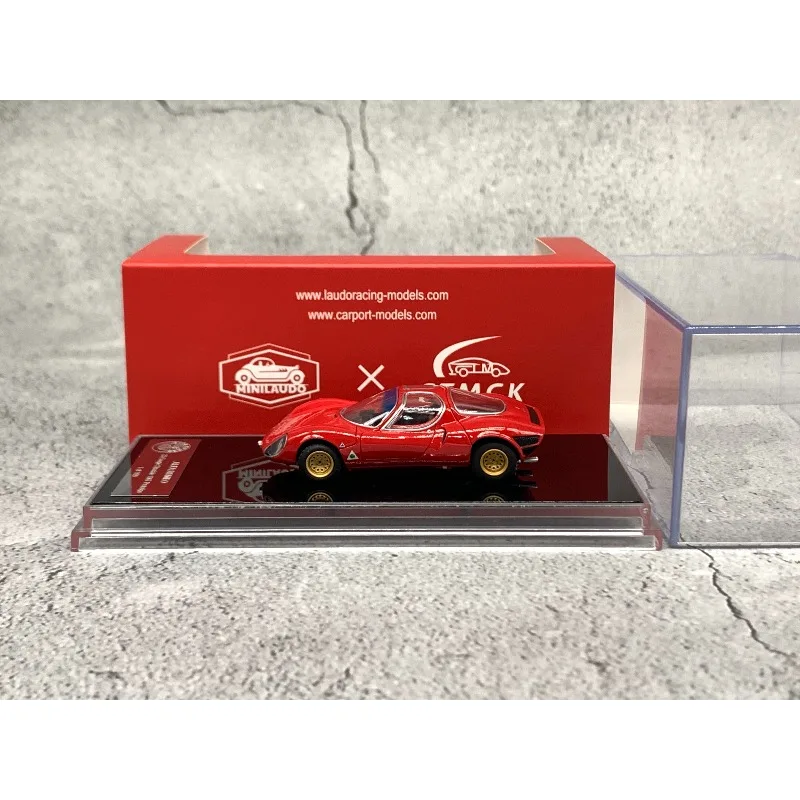 Фото Модель автомобиля CTMCK 1/64 из сплава ALFA ROMEO 33 Coupe Stradale 1967 года, детская игрушка, предмет коллекционирования, подарок для мальчиков №5
