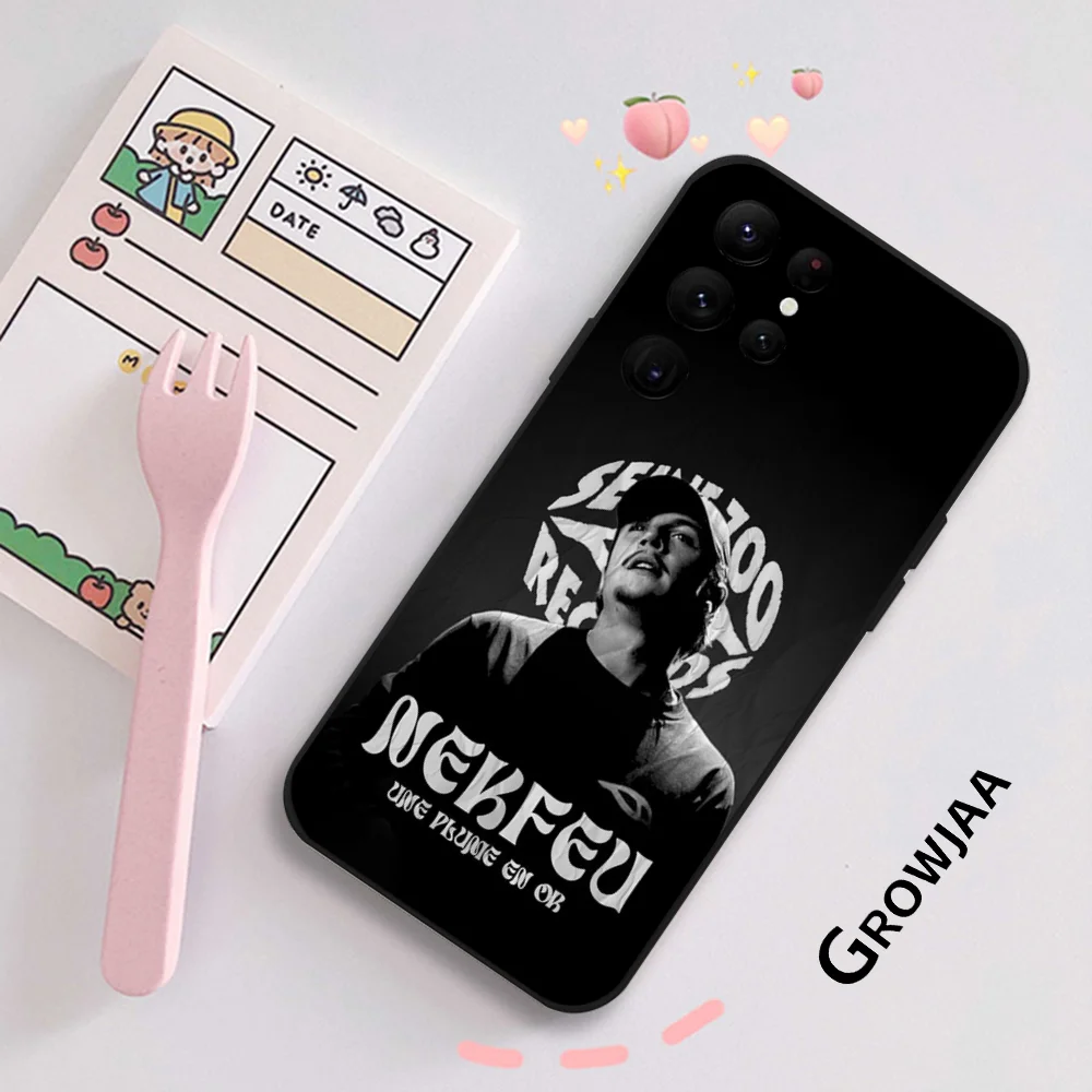 Чехол для телефона N-Nekfeu Ken Samaras Rapper Samsung Galaxy S24 Ultra S22 S23 S21 S20 5G Защитный силиконовый