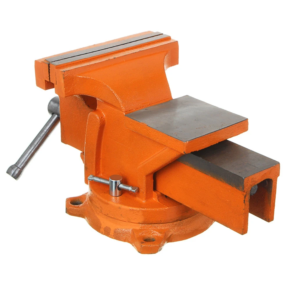 Тиски слесарные ЕРМАК с поворотным механизмом 200 мм |