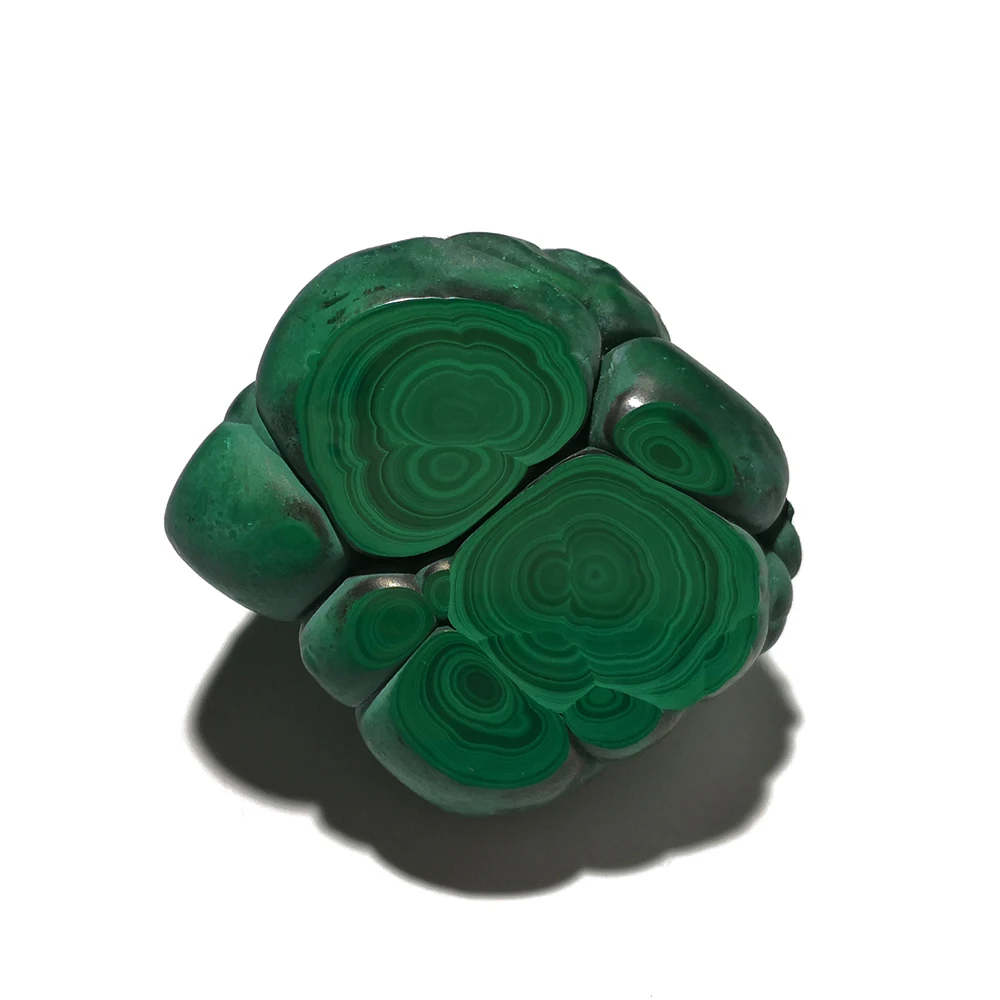 

106g C4-4C High Quality Natural Malachite Section Mineral Crystal Specimen Decorations From Congo