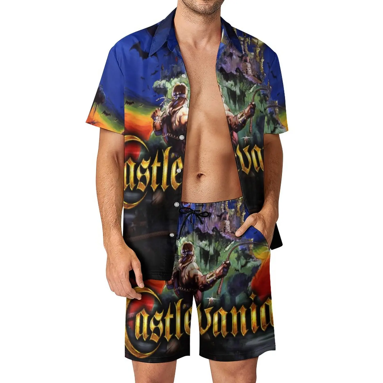 

Костюм мужской музыкальный в стиле ретро, с шортами